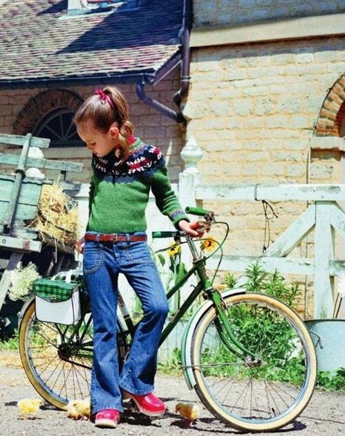 vaquero Auténtico chic parisino