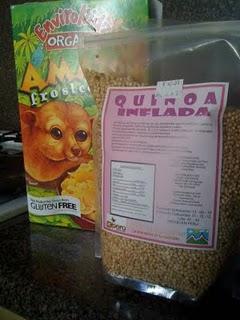 Cereal de maíz y quinoa inflada