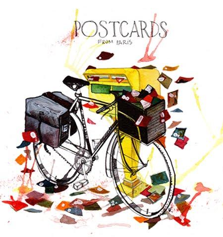 Banner de PostCards From Paris, de Verónica Algaba. PoSTCaRDS FRoM PaRiS