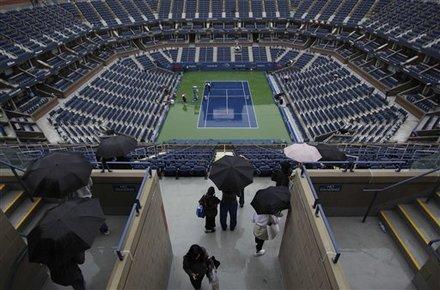 US Open: La lluvia frenó la acción del miércoles