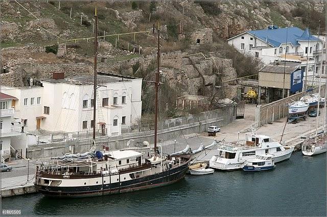 Base de submarinos rusos de la Guerra Fria