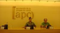 Presentación en la Asociación de la Prensa de Cádiz Presentación en la Asociación de la Prensa de Cádiz