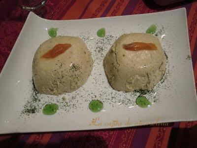 Mousse de salmón a la naranja