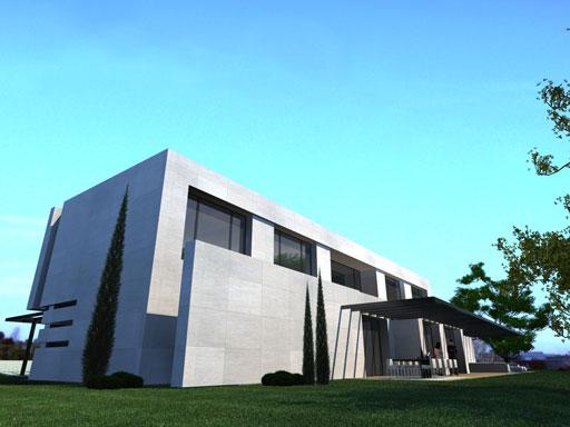 A-cero Projects Proyecto A-cero de 2 viviendas unifamiliares gemelas a las afueras de Madrid