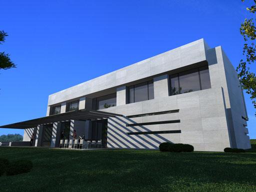 A-cero Projects Proyecto A-cero de 2 viviendas unifamiliares gemelas a las afueras de Madrid