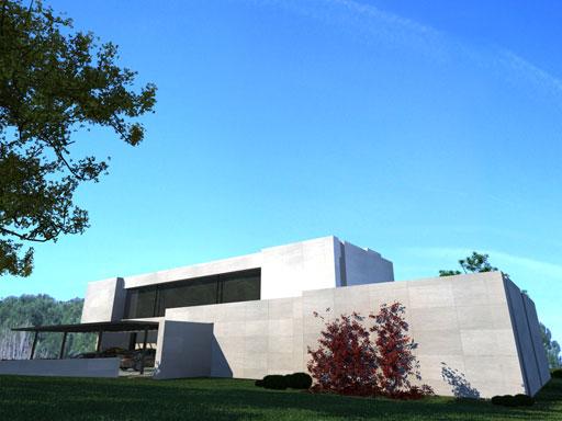 A-cero Projects Proyecto A-cero de 2 viviendas unifamiliares gemelas a las afueras de Madrid