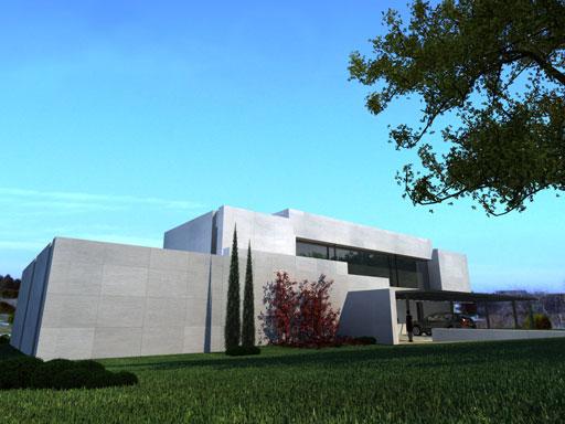 A-cero Projects Proyecto A-cero de 2 viviendas unifamiliares gemelas a las afueras de Madrid