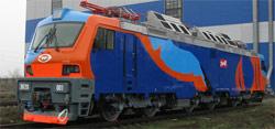 Locomotora EP20, primer producto de Alstom y la rusa Transmahholding Locomotora EP20, primer producto de Alstom y la rusa Transmahholding