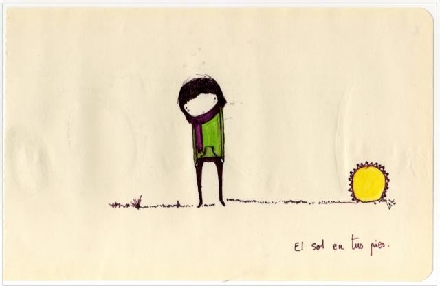 eL SoL eN TuS PieS. BoCeTo. LeTiH. MuDaNZa