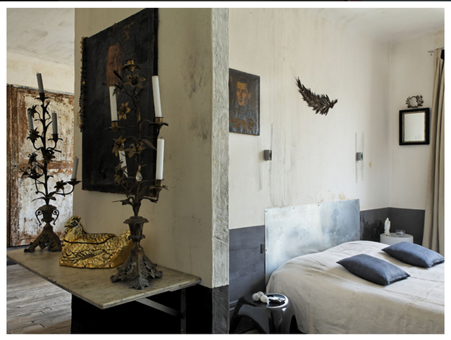 Decoración moderna con retratos antiguos Decoración moderna con retratos antiguos