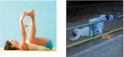 borrachos-yoga-01 El alcohol y el yoga similares?