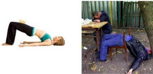 borrachos-yoga-01 El alcohol y el yoga similares?