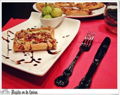 Tartaletas de higos, jamón y queso Tartaletas de higos, jamón y queso