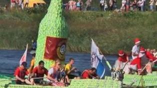 Embarcaciones hechas de cartón de leche Embarcaciones hechas de cartón de leche