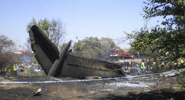 Spanair culpa del accidente a los pilotos y al mal diseño de los aviones Accidente de Spanair
