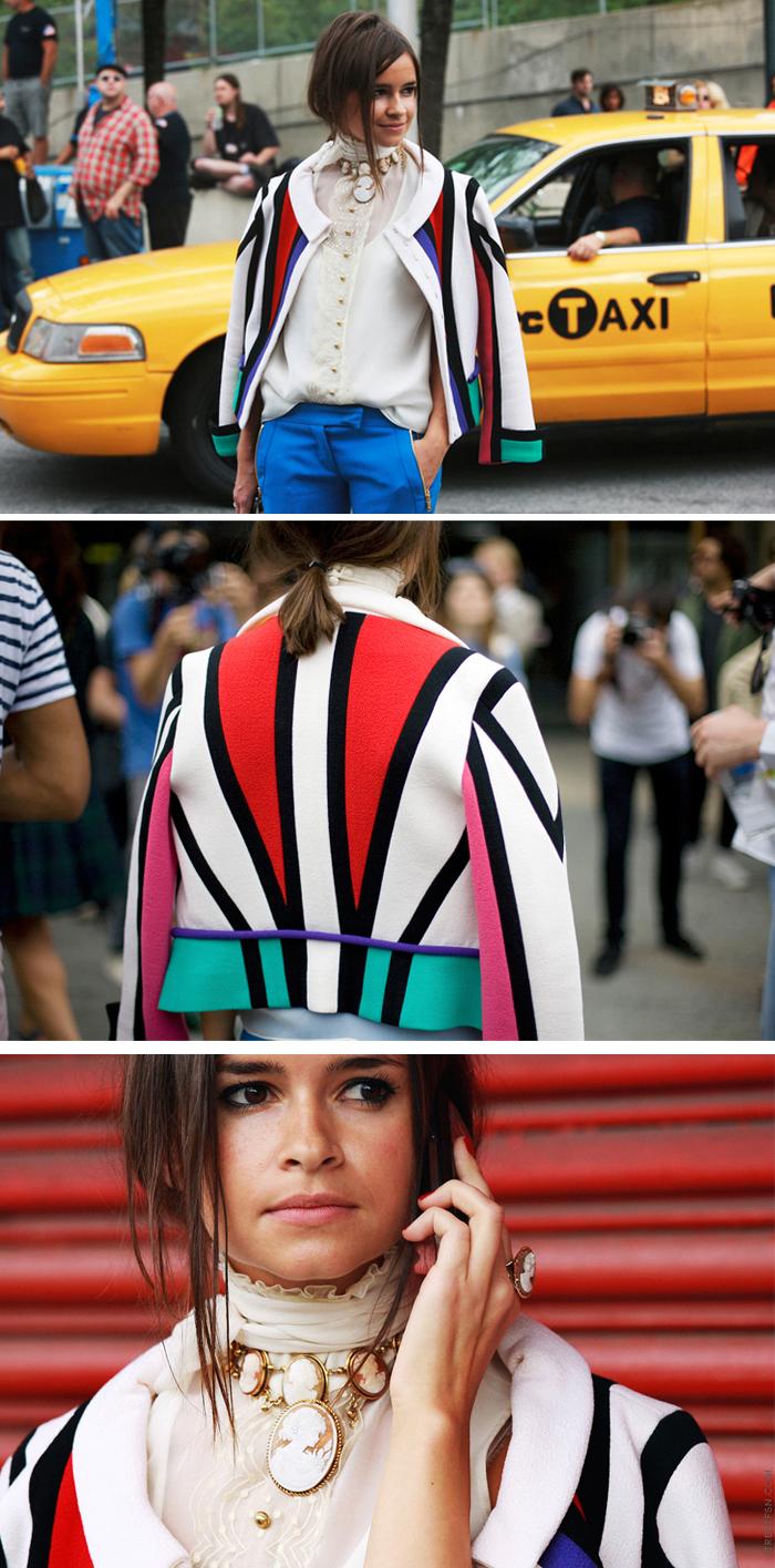 Miroslava Duma NYFW SS'12 collagevintage