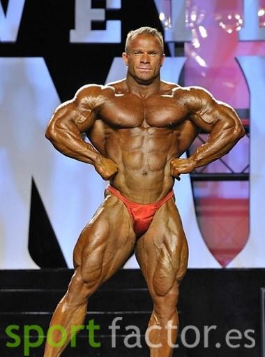Ronny Rockel 9º clasificado Mr. Olympia 2011 Phil Heath, ganador Mr. Olympia 2011