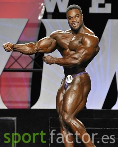 Brandon Curry 8º clasificado Mr. Olympia 2011 Phil Heath, ganador Mr. Olympia 2011