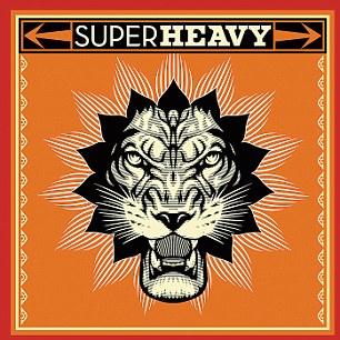 La tapa del disco de SUPERHEAVY La tapa del disco de SUPERHEAVY