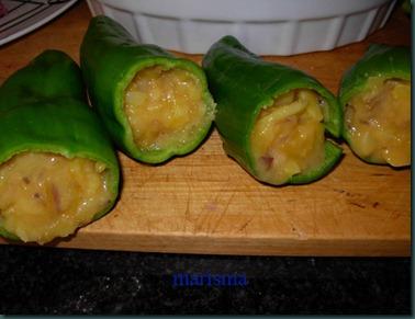 Pimientos rellenos de tortilla Pimientos rellenos de tortilla