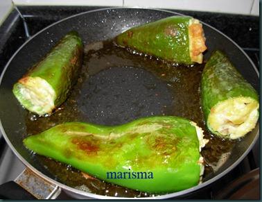 Pimientos rellenos de tortilla Pimientos rellenos de tortilla