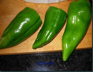 Pimientos rellenos de tortilla Pimientos rellenos de tortilla