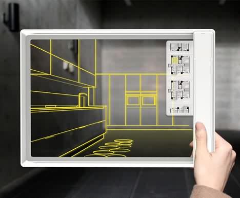 Iris – Tablet para creación de interiores en 3D Renderizados de tu futura casa