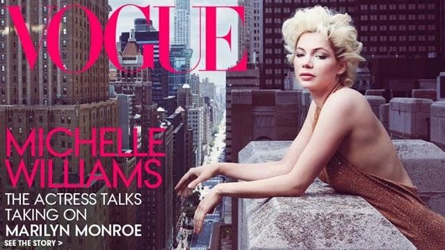 Michelle Williams como Marilyn Monroe - Vogue US de octubre