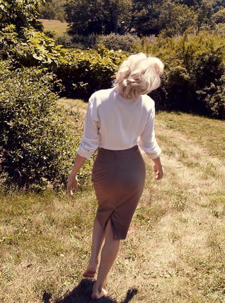 Michelle Williams como Marilyn Monroe - Vogue US de octubre