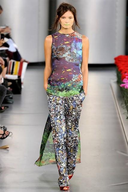 Mary Katrantzou Spring 2.012- London Fashion Week