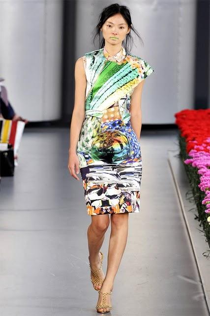 Mary Katrantzou Spring 2.012- London Fashion Week