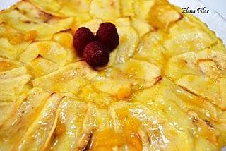 Tarta sencilla de Manzana (sin azúcar)