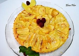 Tarta sencilla de Manzana (sin azúcar)