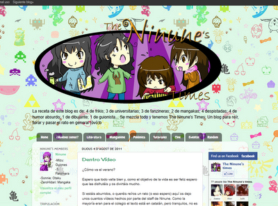 Blogueros: El desván encantado de los libros y The Ninune's Times Blogueros: El desván encantado de los libros y The Ninune's Times