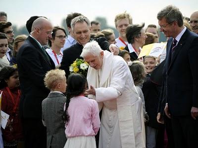 Benedicto XVI llegó a Berlín,