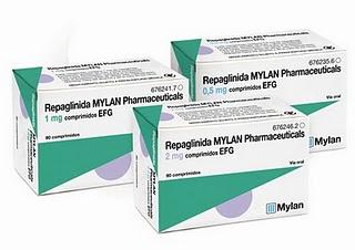 Repaglinida MYLAN Pharmaceuticals EFG, nuevo lanzamiento Repaglinida MYLAN Pharmaceuticals EFG, nuevo lanzamiento