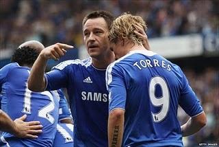 Drogba cerró la goleada del Chelsea al Swansea( 4-1)