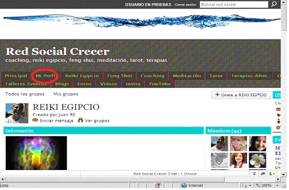 2. Definir y editar mi perfil. Cargar mi foto personal o avatar 2. Definir y editar mi perfil. Cargar mi foto personal o avatar