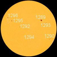 Sol el día 14 de octubre de 2011. SDO/HMI