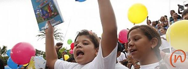 Entregados 79.300 libros de la colección Bicentenaria a niños cojedeños