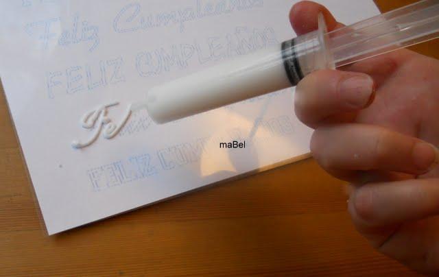 Jeringa para escribir o dibujar Jeringa para escribir o dibujar