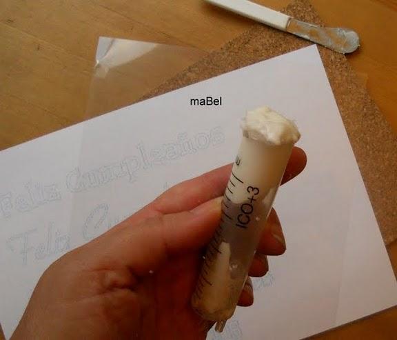 Jeringa para escribir o dibujar Jeringa para escribir o dibujar