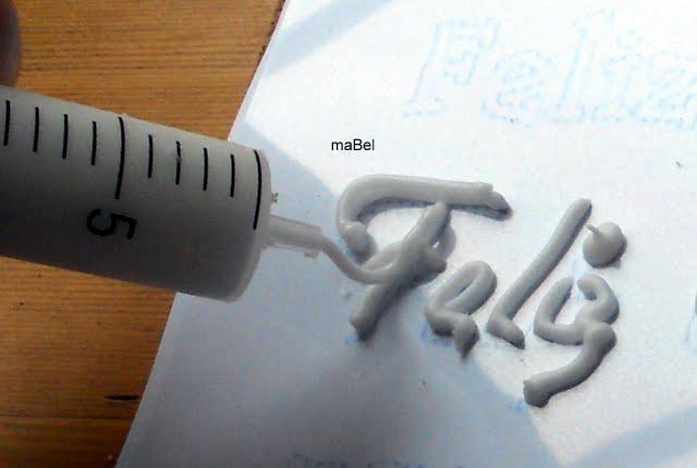 Jeringa para escribir o dibujar Jeringa para escribir o dibujar