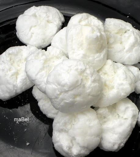 Merengues o suspiros en microondas Merengues o suspiros en microondas