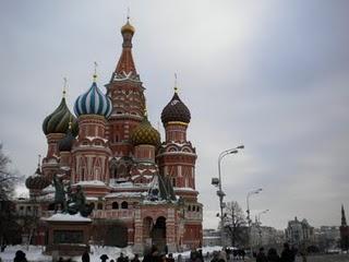 Beautiful temples: St Basil's Cathedral, Moscow