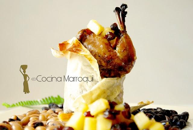 Tajine de pichón relleno Lehmam maamar Tajine de pichón relleno Lehmam maamar