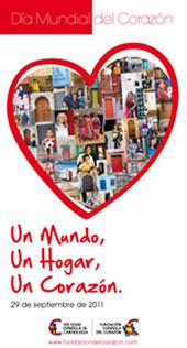 'Un Mundo, un Hogar, un Corazón', lema del Día Mundial del Corazón