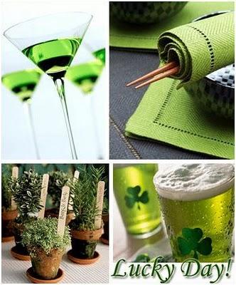 Decorar para el Día de San Patricio. decorar una mesa en el dia de san patricio