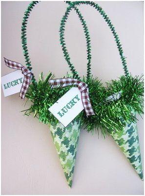 Decorar para el Día de San Patricio. saquitos de buena suerte para decorar en el dia de san patricio