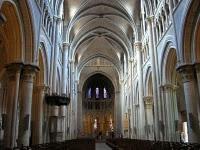 Interior de la catedral de Lausanne (Suiza) Viaje a Suiza (II)